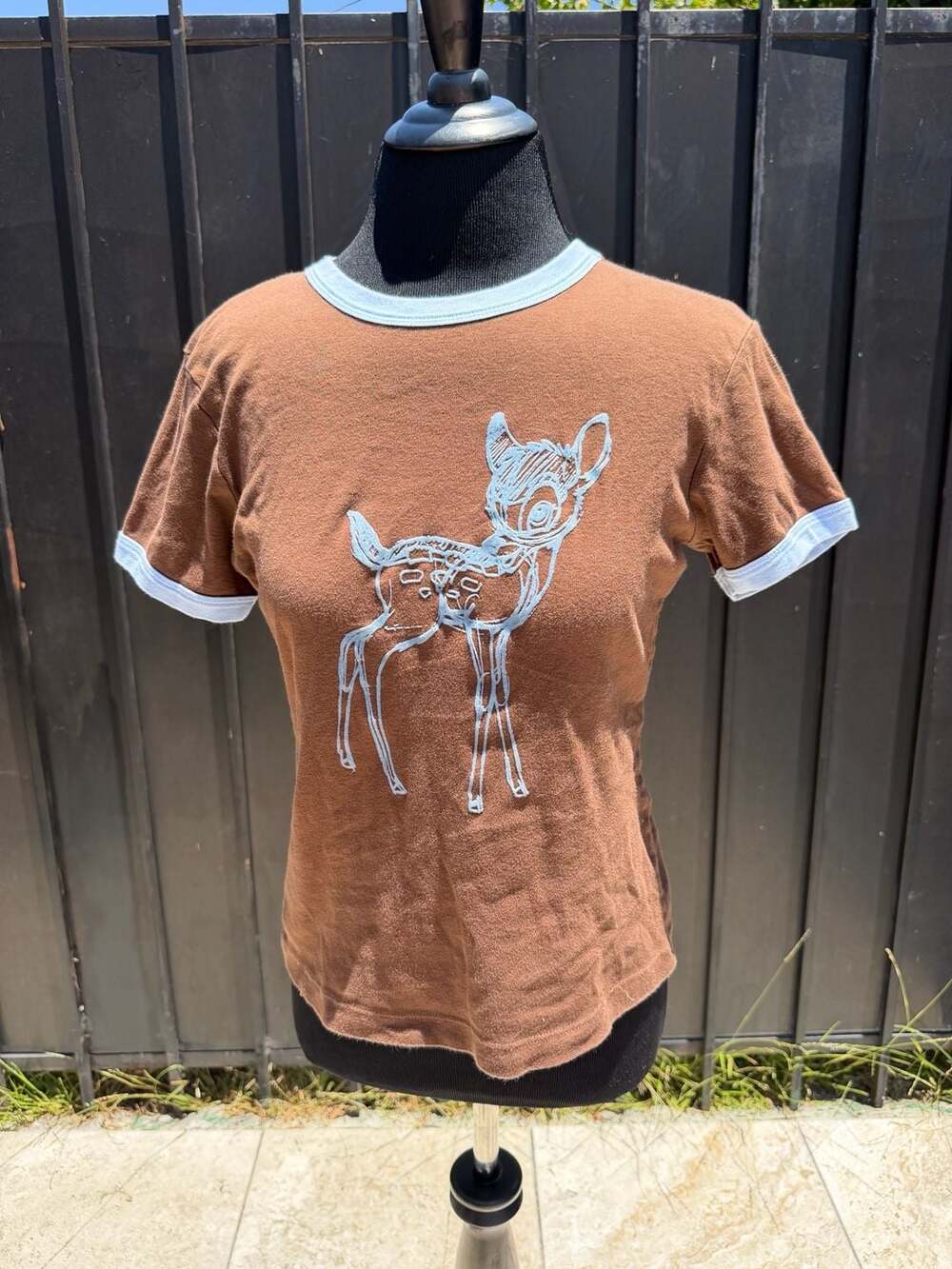 Y2K Disneyland Resort Bambi Graphic T-Shirt